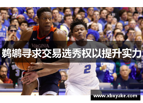 鹈鹕寻求交易选秀权以提升实力